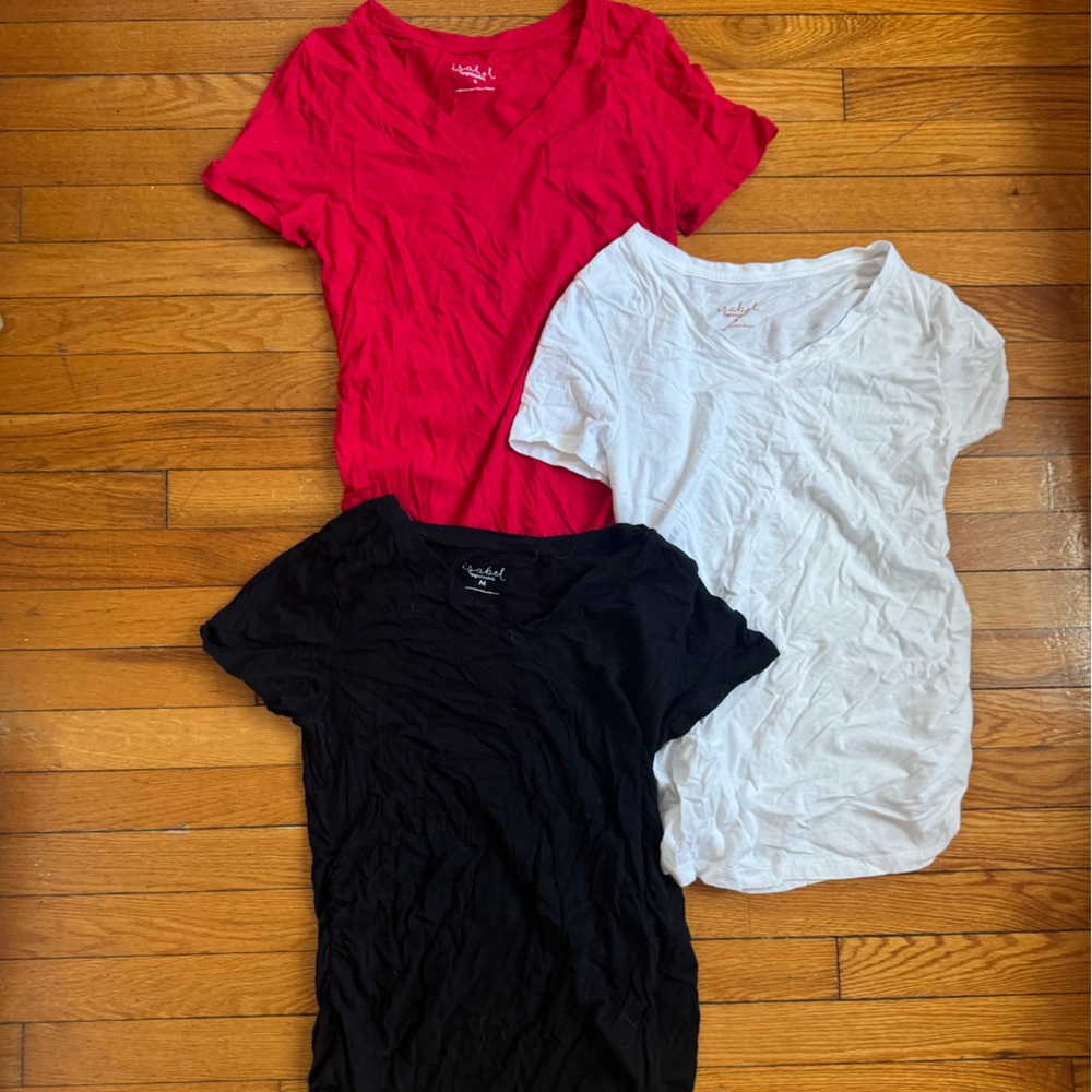 3 Maternity V Necks